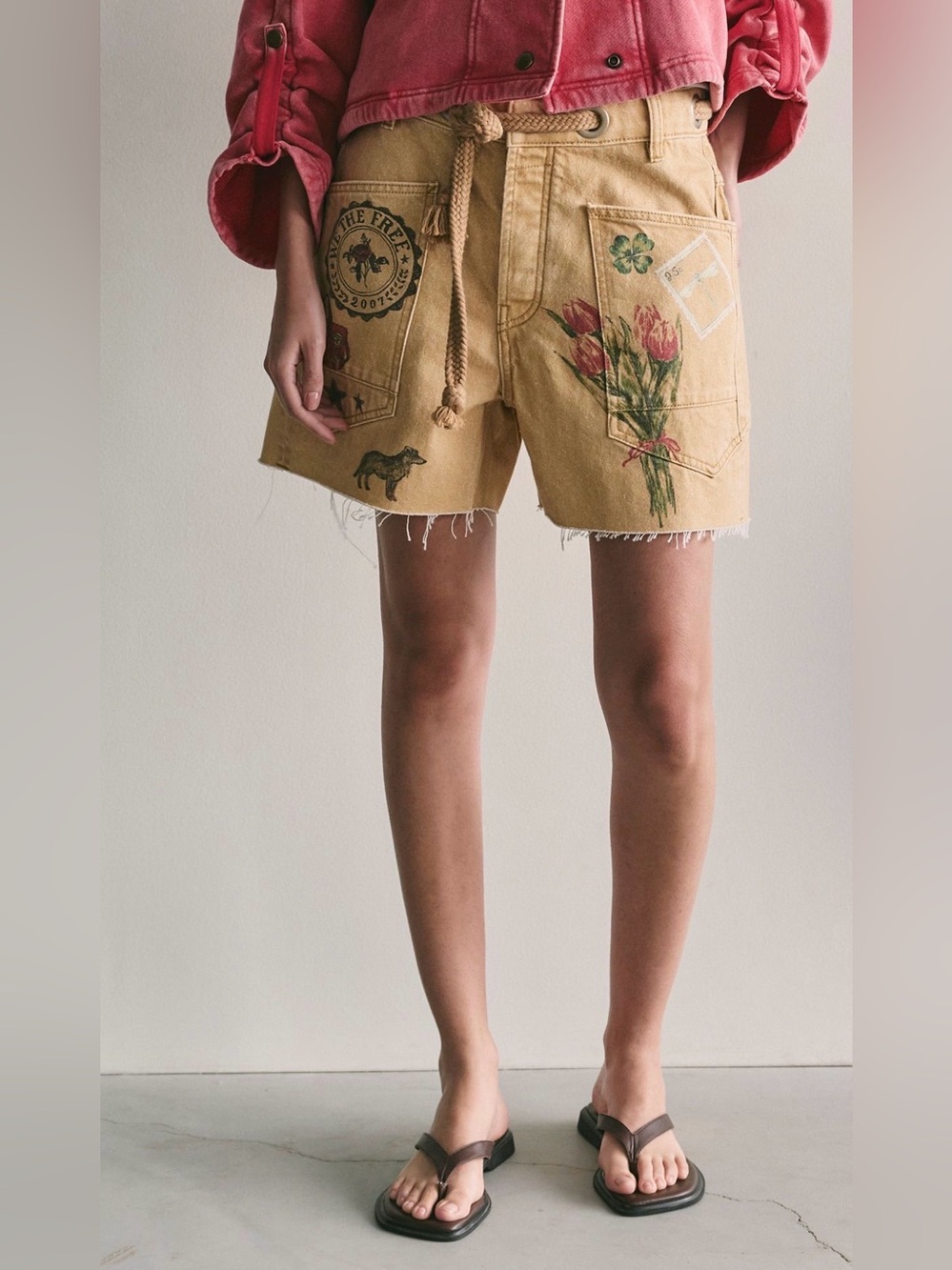 Free People Tan Moxie - NY Doodlles